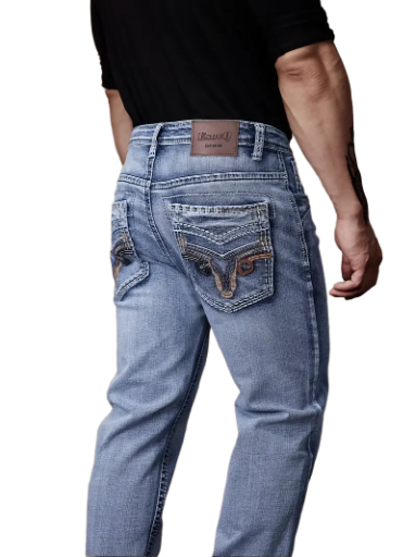 Men's Light Wash Jeans