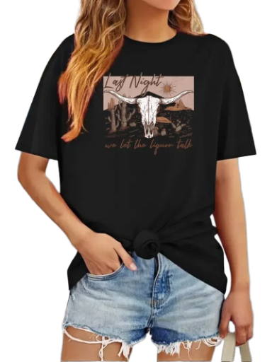 Women's Graphic Casual T-Shirt