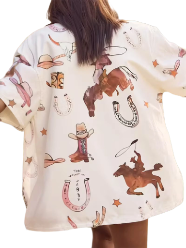 Printed Ladies Casual Set