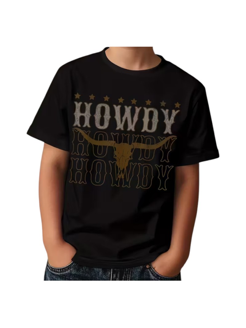 Howdy Graphic Kids T-Shirt