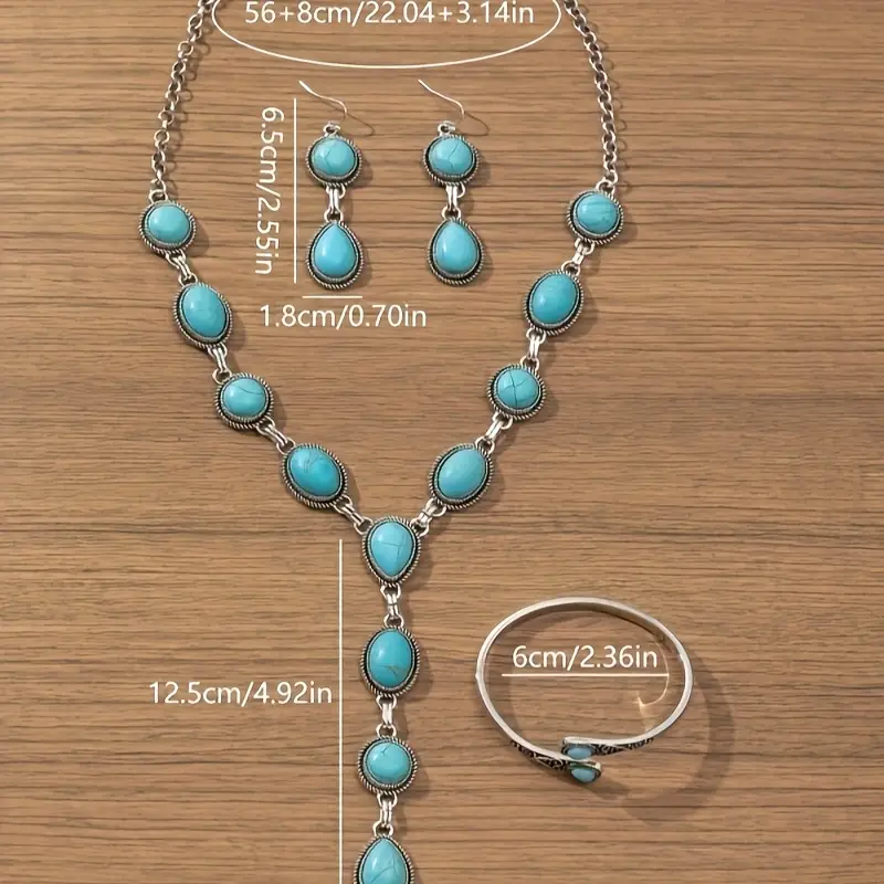 Turquoise Jewellery Set