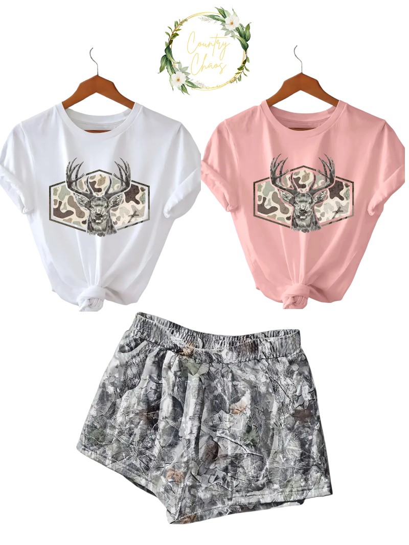 Deer Graphic T-Shirt