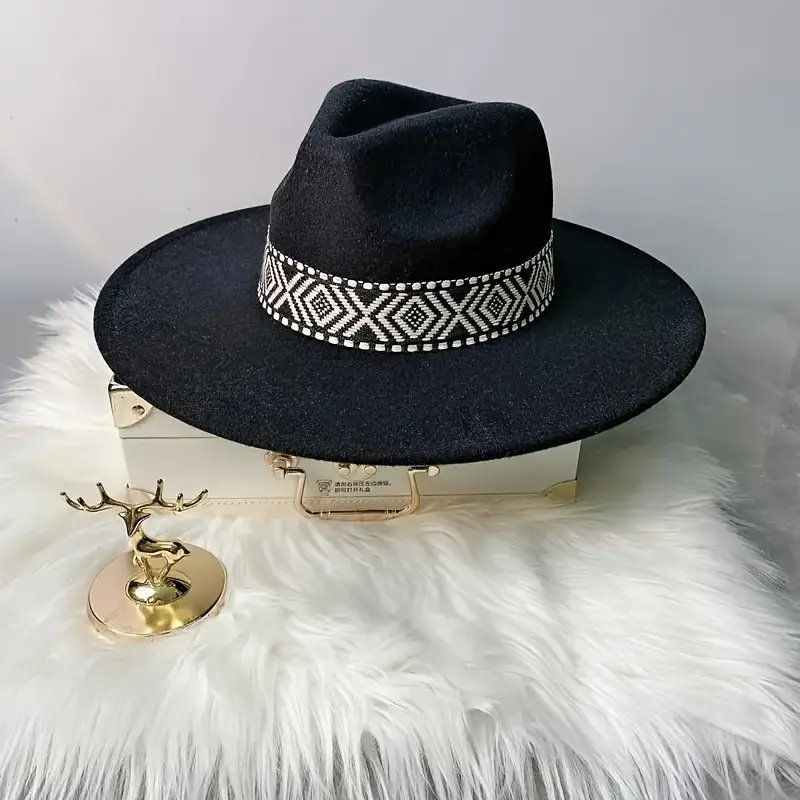 Classic Felt Wide-Brim Hats