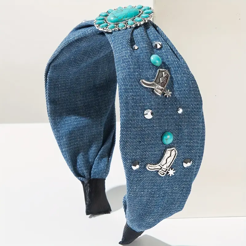 Western-Inspired Embellished Headbands