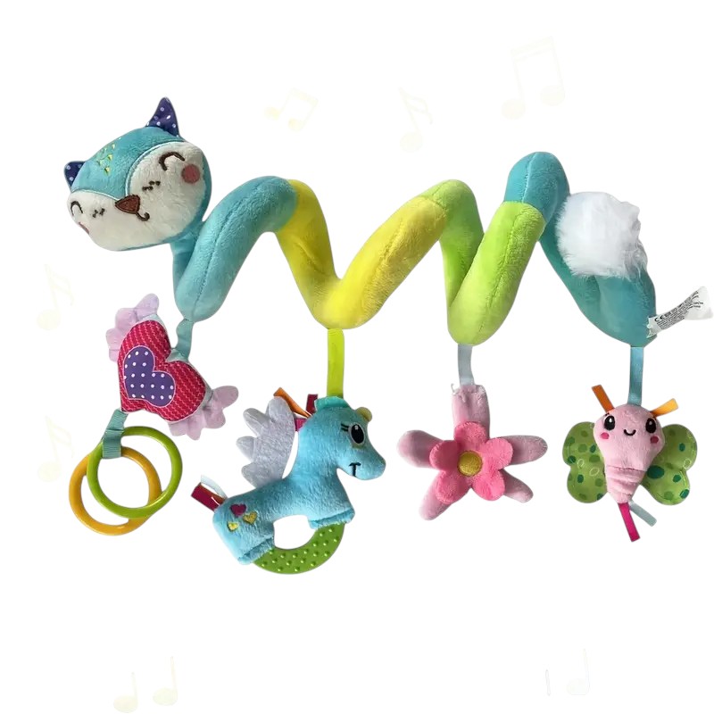 Plush Baby Fox Pram Toy