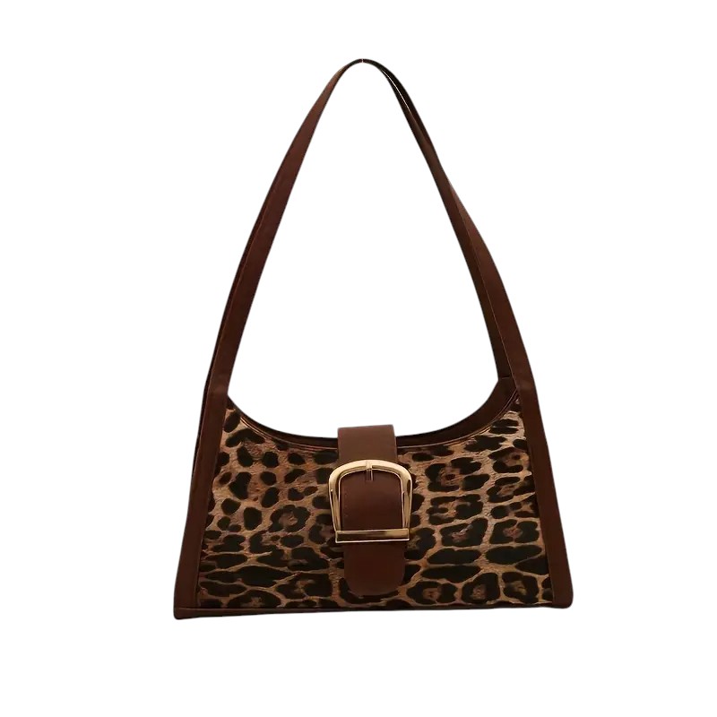 Leopard Print Shoulder Bag