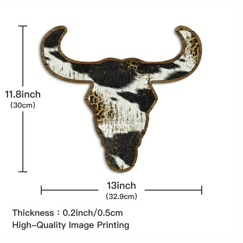 Cow Skull Wall Decor