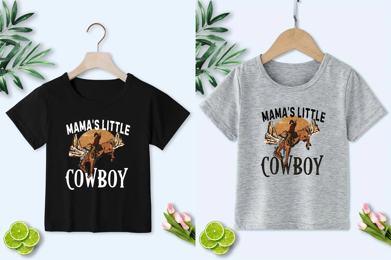 Mama's Little Cowboy T-Shirt