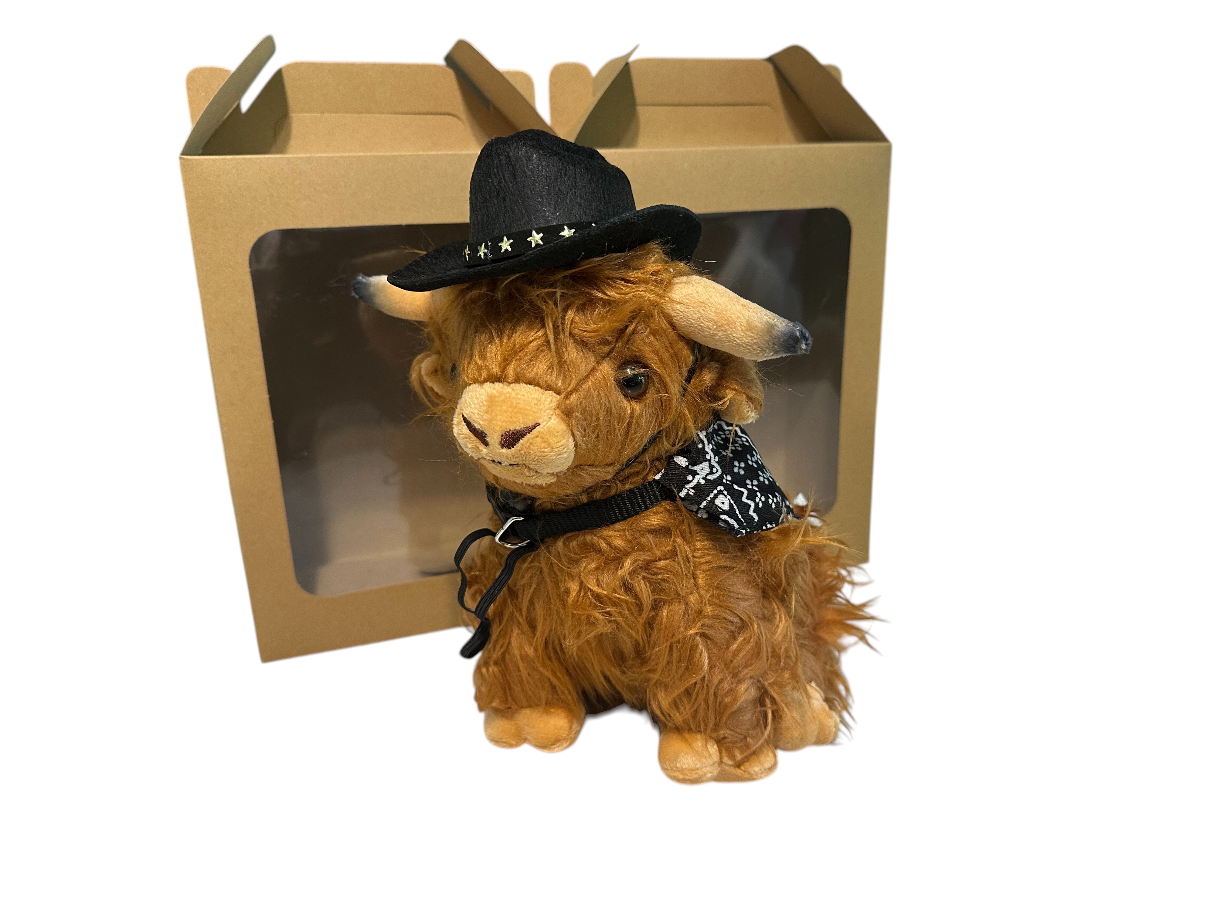 Plush Highland Cow Toy