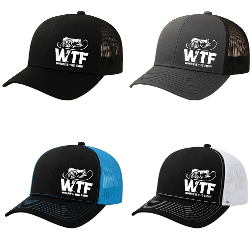 WTF Fishing Trucker Cap