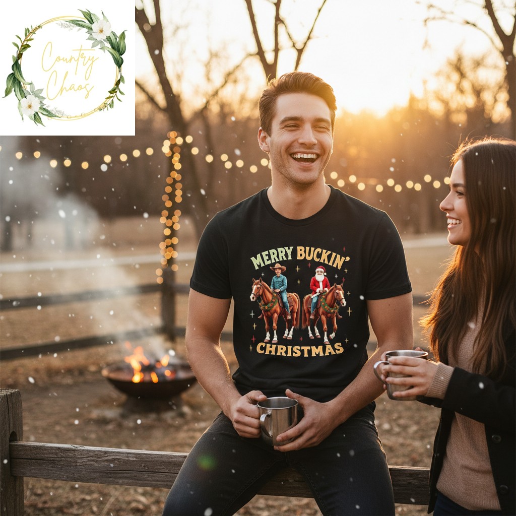 Merry Buckin' Christmas T-shirt