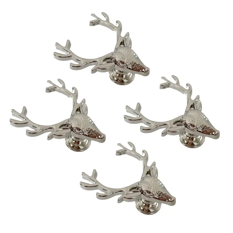 Deer Head Cabinet Knobs