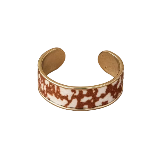 Animal Print Cuff Bracelets