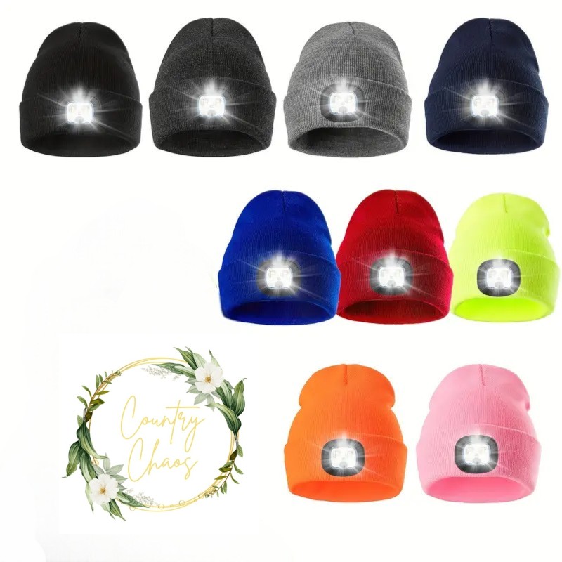 LED Rechargeable Beanie