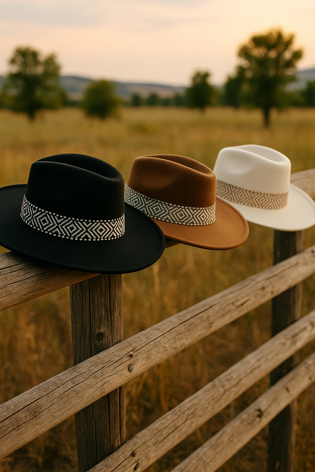Classic Felt Wide-Brim Hats
