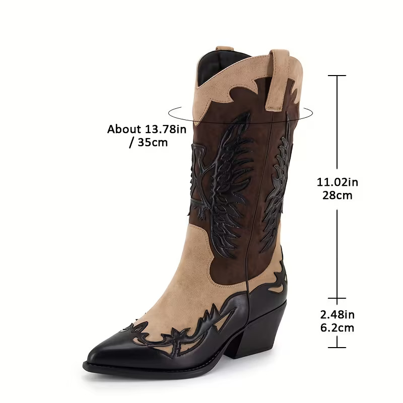 Western Style Cowgirl Boots