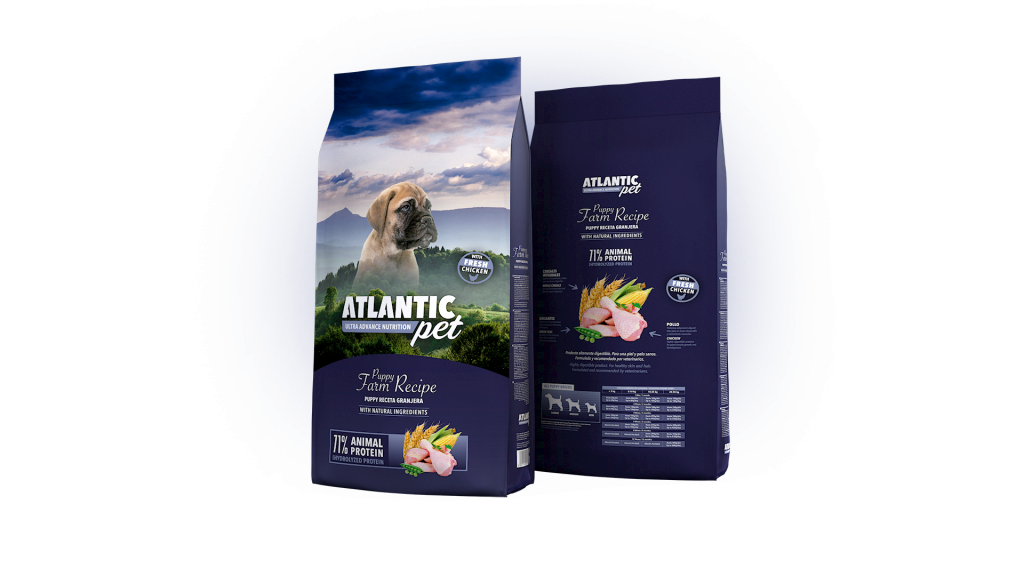 Atlantic Pet Puppy Receta Pollo