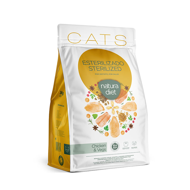 Natura Diet Esterilizado Pollo GATO