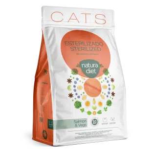 Natura Diet Esterilizado Salmón GATO