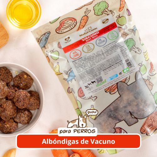 Naturcanin Menú Albóndigas de Vacuno