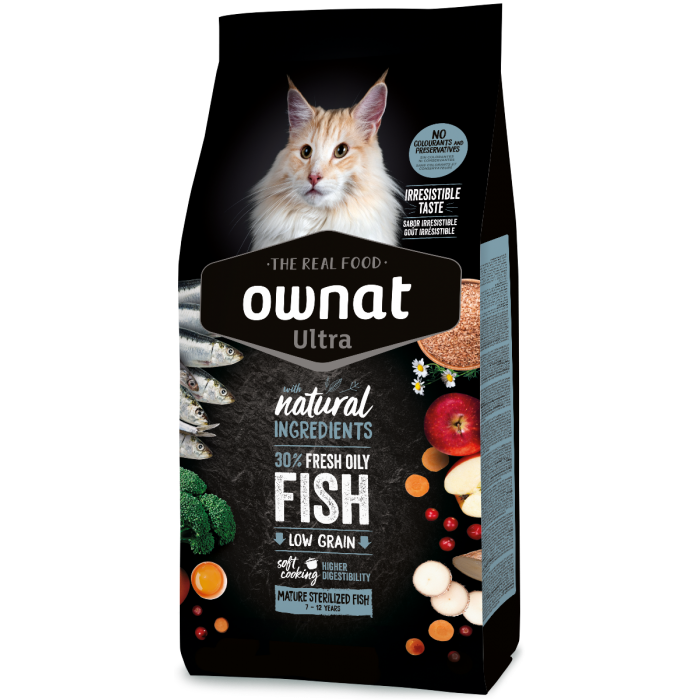 Ownat Ultra Mature Sterilized Fish GATO