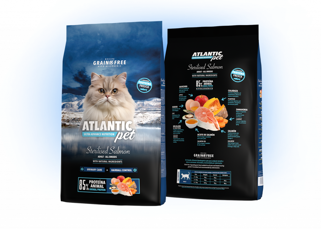 Atlantic Pet Esterilizado Salmón Grain Free GATO