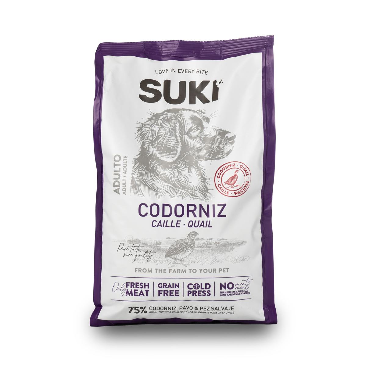 Suki Codorniz, Pavo & Pez Salvaje