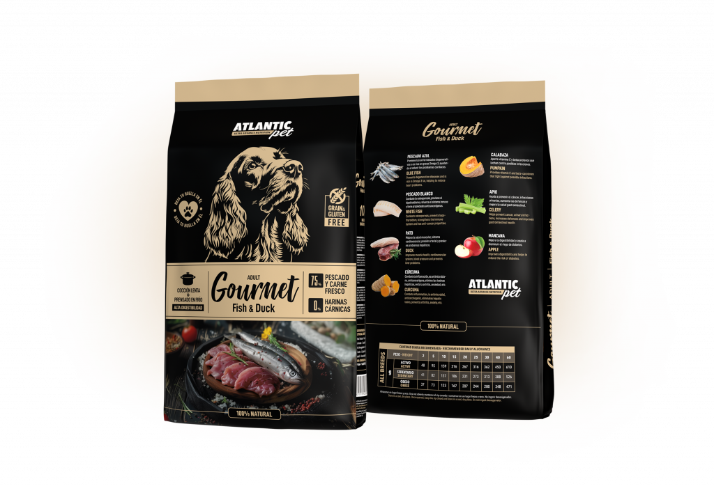 Atlantic Pet Gourmet Fish & Duck (Pescado y Pato)