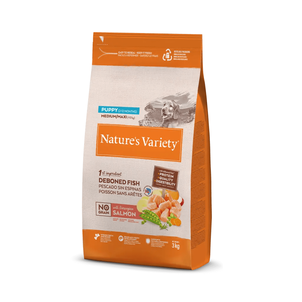Nature`s Variety No Grain Puppy Salmón