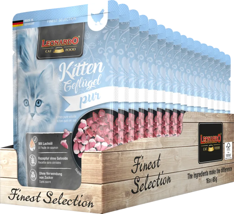 Leonardo Kitten Finest Selection Pouch 85 gr