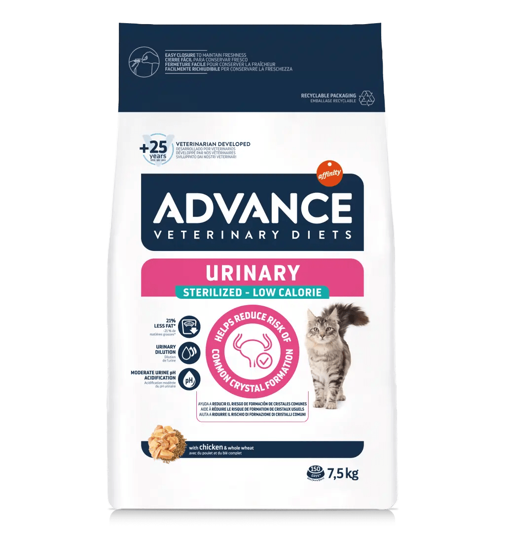 Advance Veterinary Diets Urinary Sterilized Low Calorie GATO