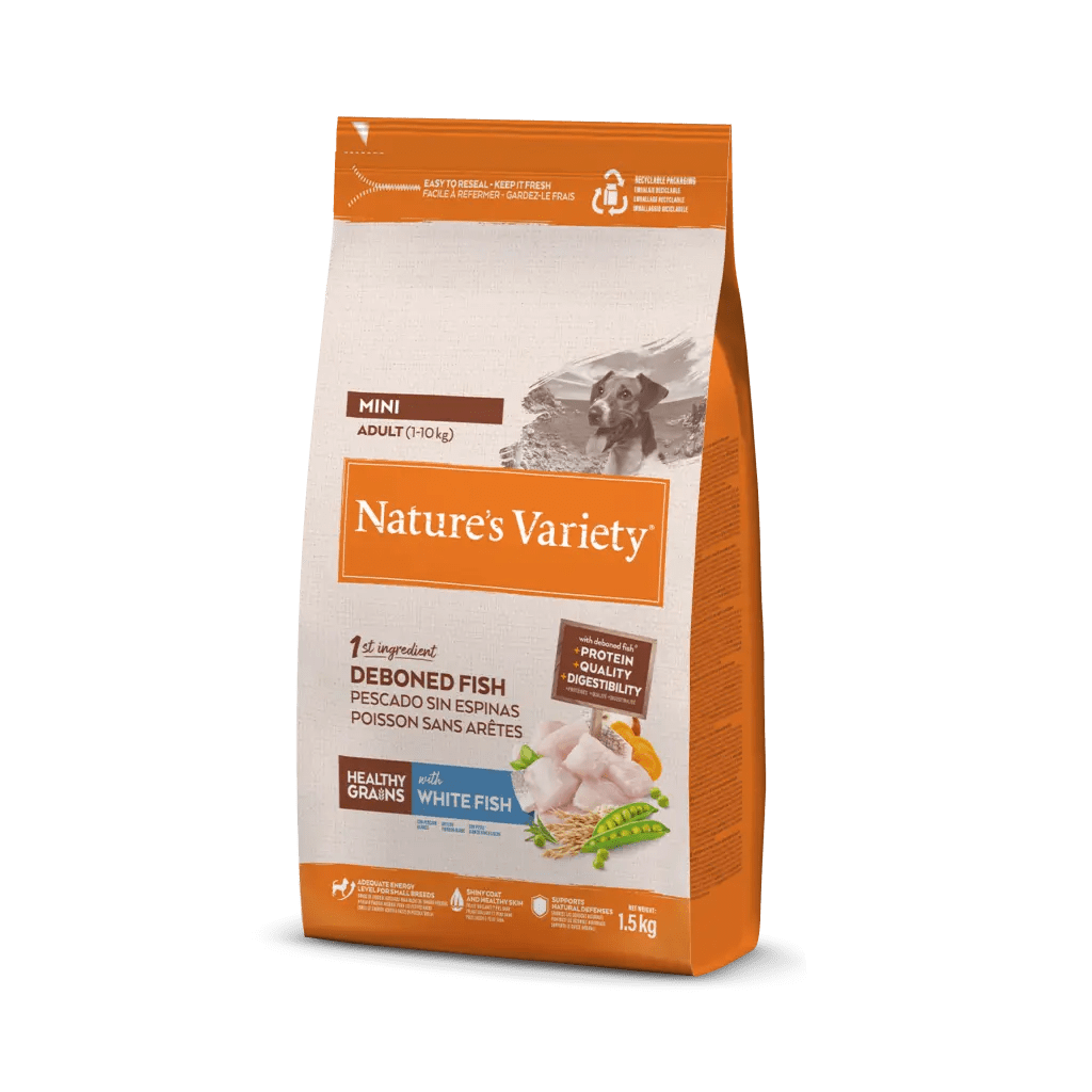Nature`s Variety Healthy Grain Mini Pescado Blanco (White Fish)