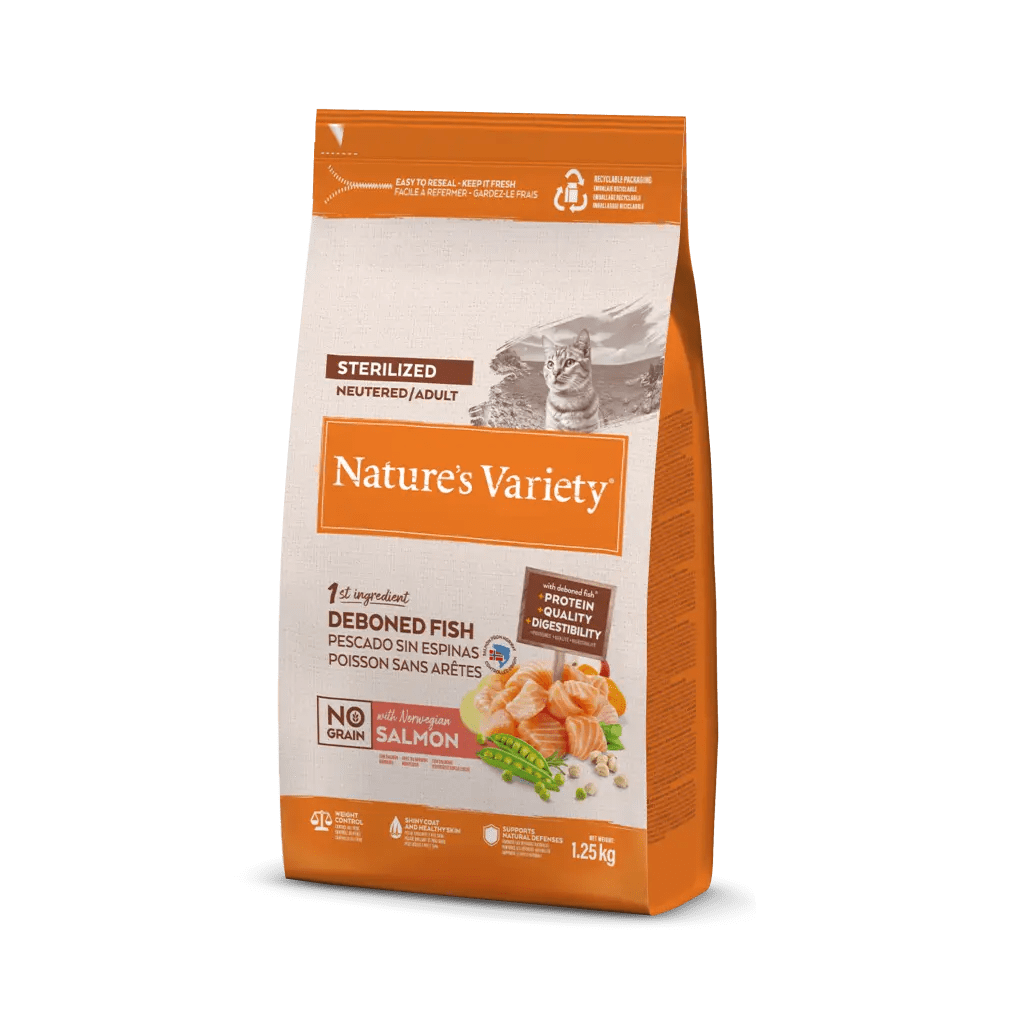 Nature`s Variety No Grain Esterilizado Salmón GATO