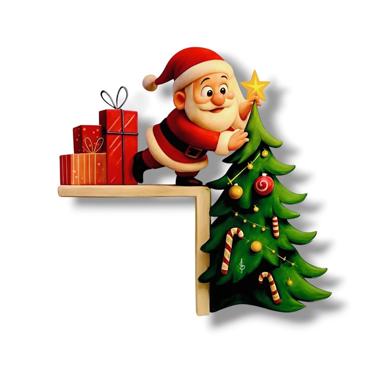 Joulupukki-ovikoriste