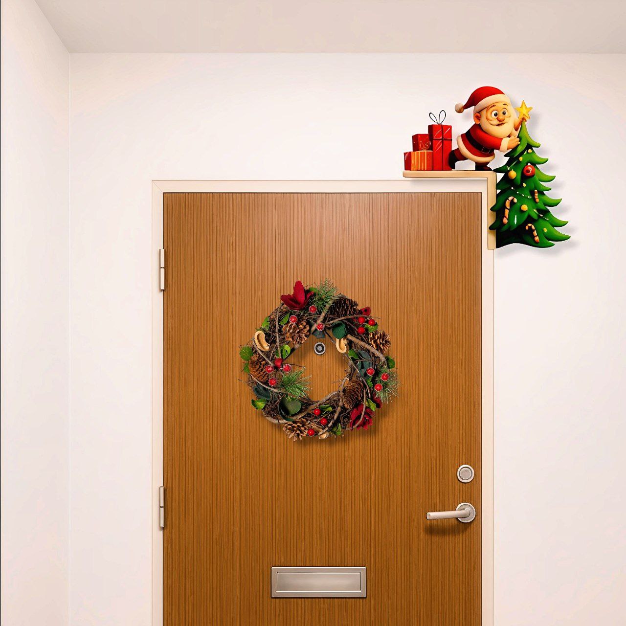 Joulupukki-ovikoriste