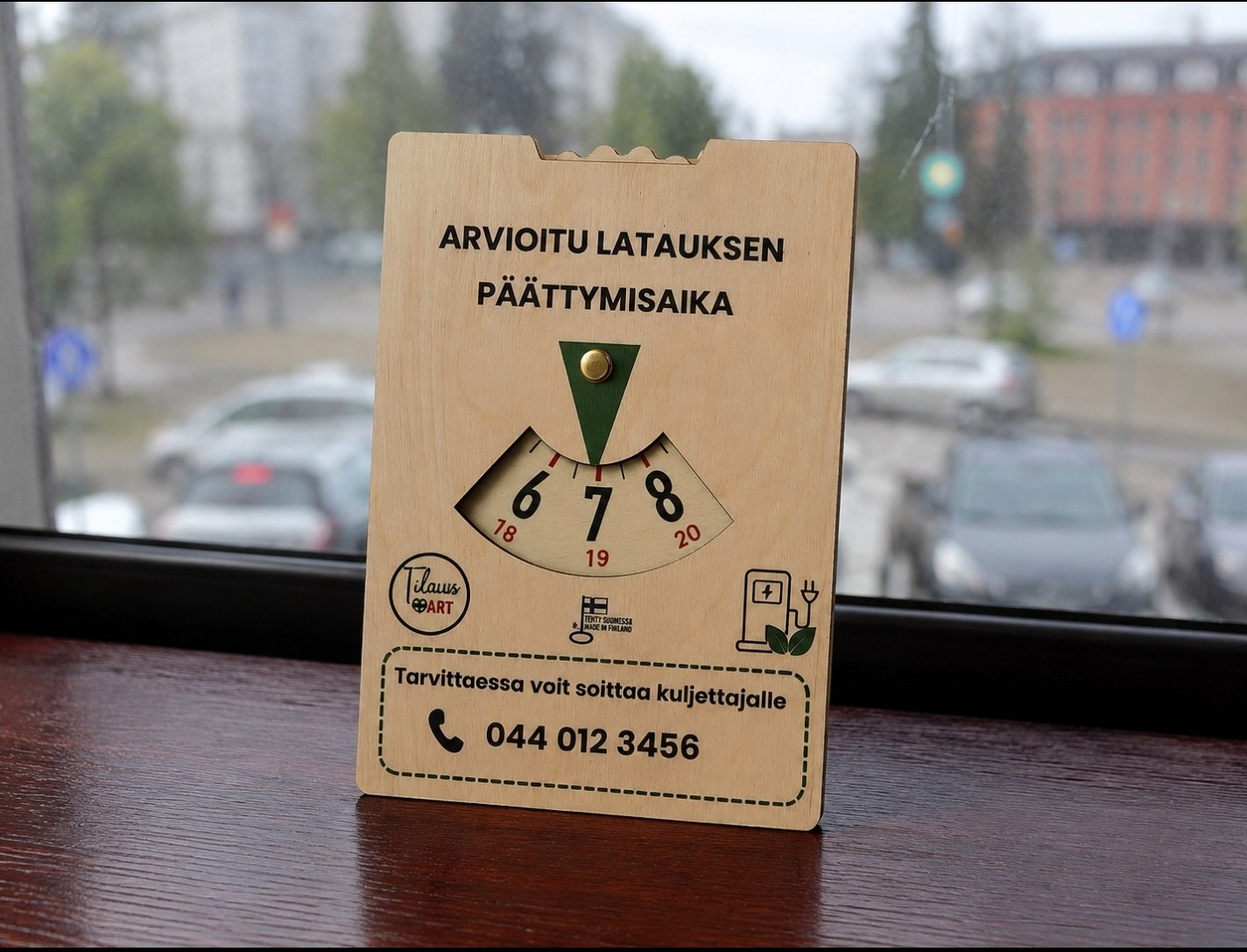 Sähköauton latauskiekko