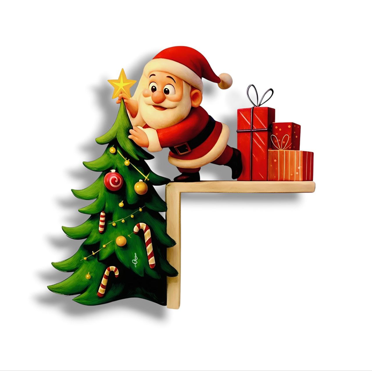 Joulupukki-ovikoriste