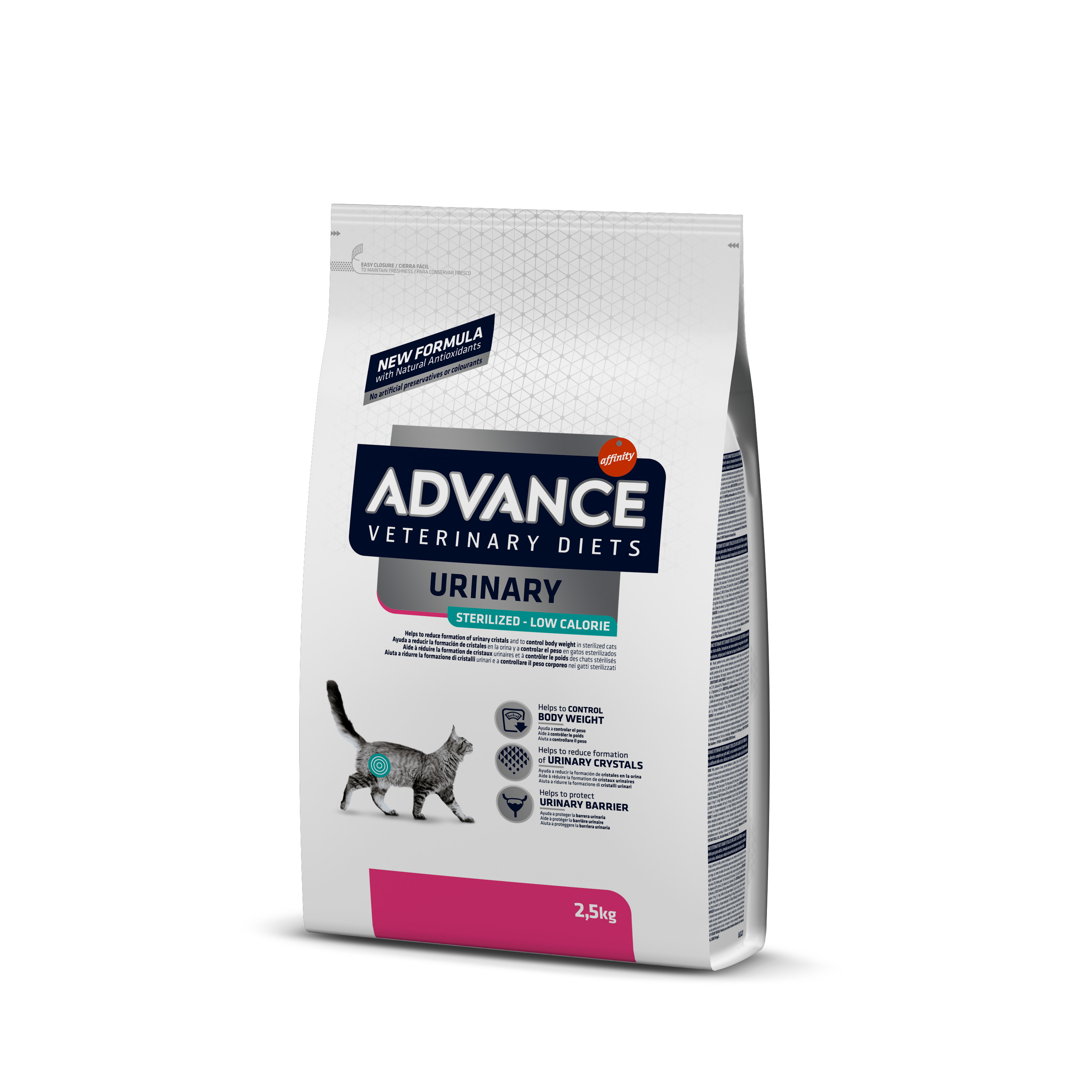 Sterilized Urinary Low Cal 2,5 kg