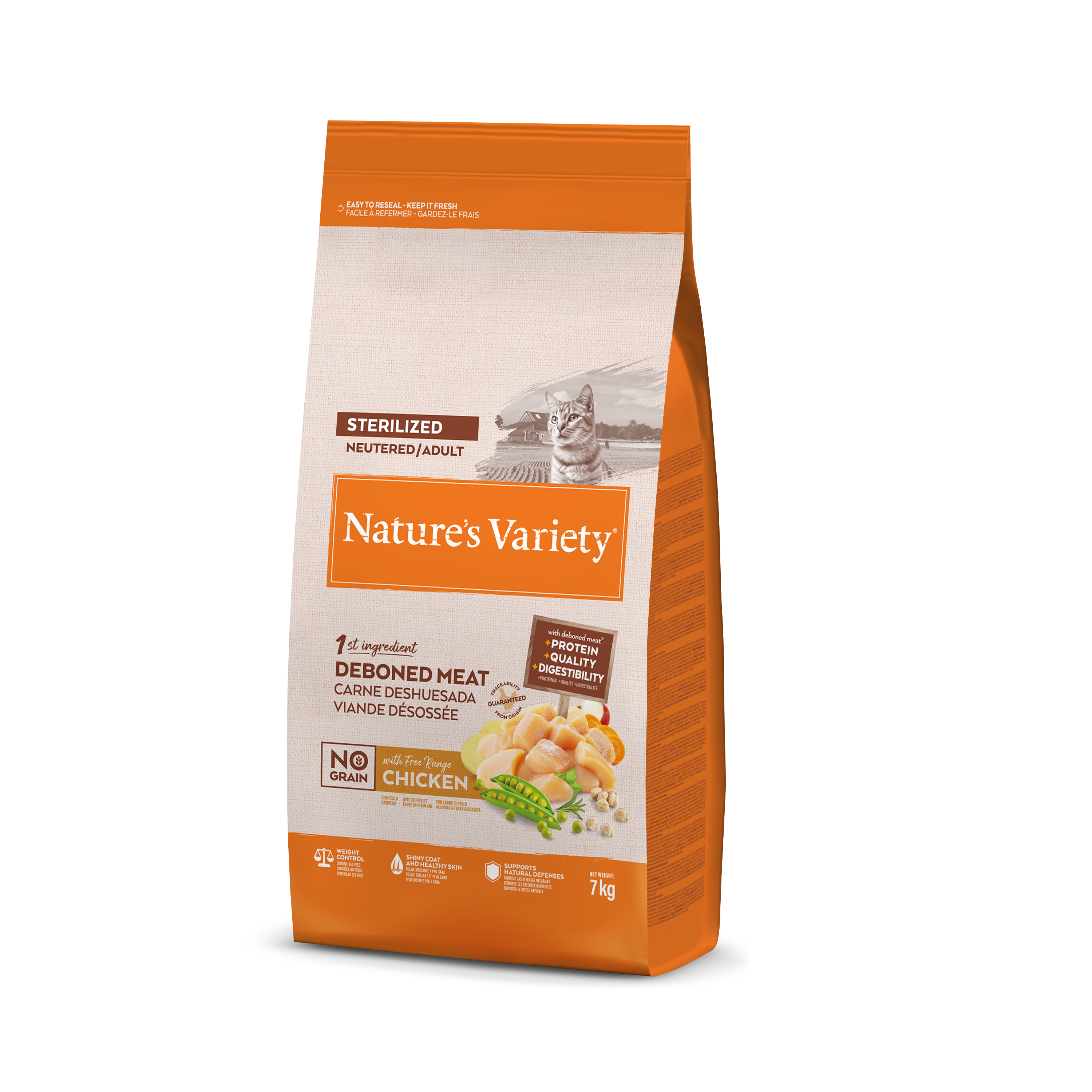 No Grain Sterilized Cat (vištiena) 7 kg