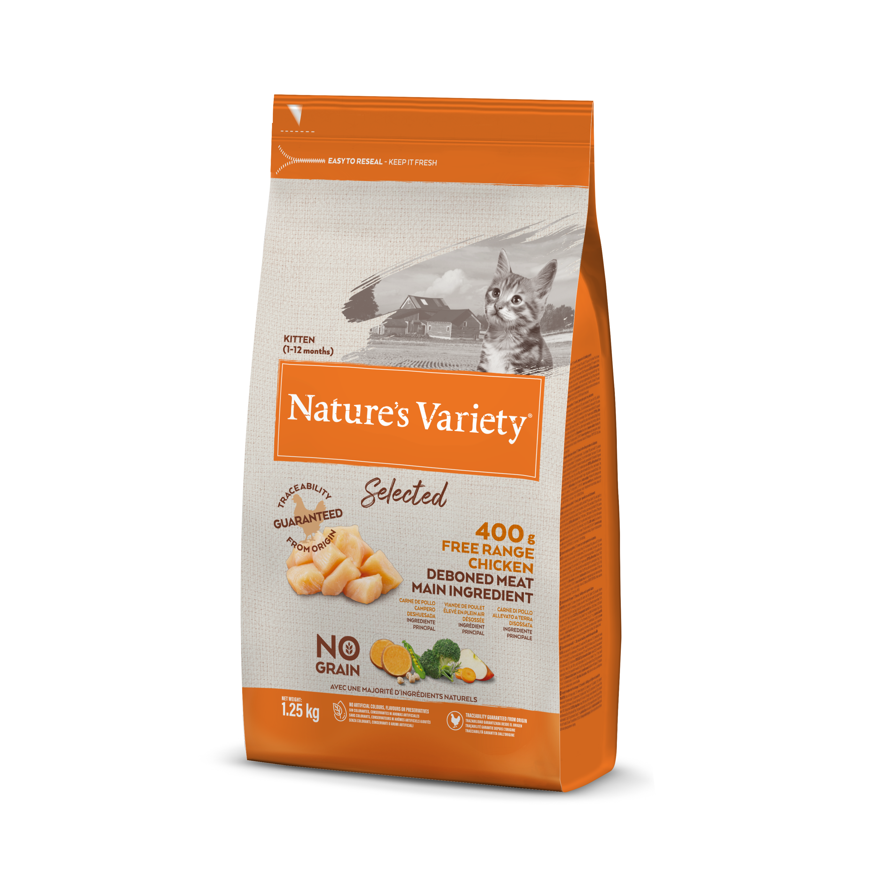 Selected Kitten (vištiena) 1,25 kg