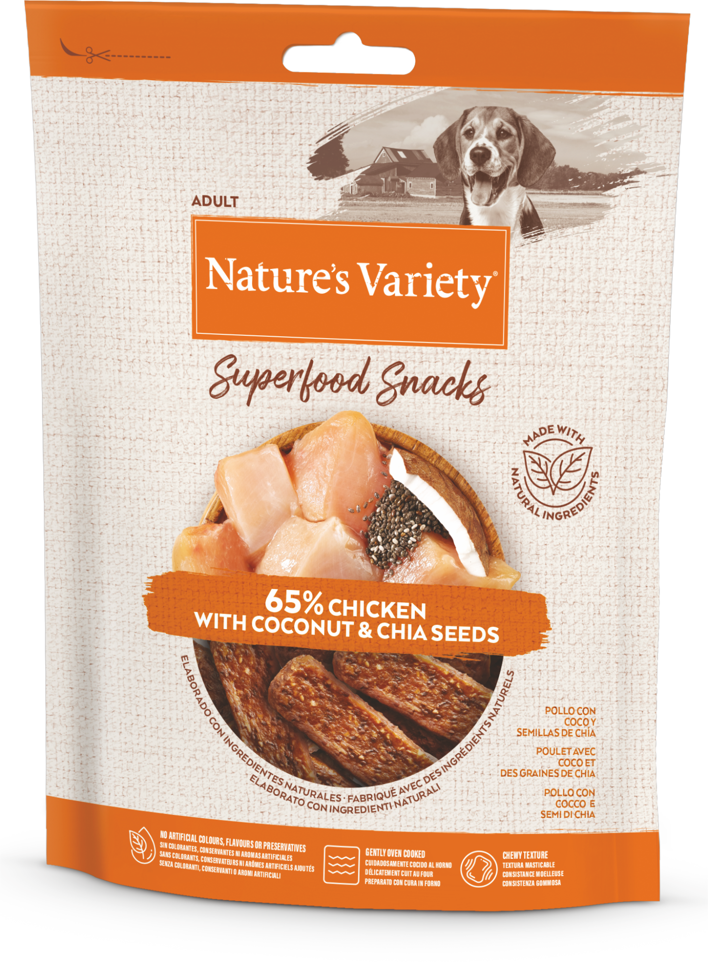 NV Super Food Snacks (vištiena) 85 g