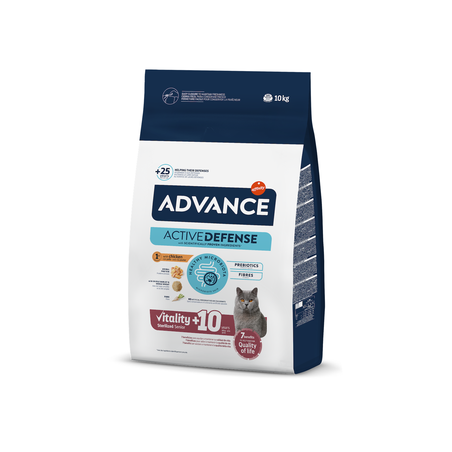 Sterilized Senior Vitality +10m 10 kg