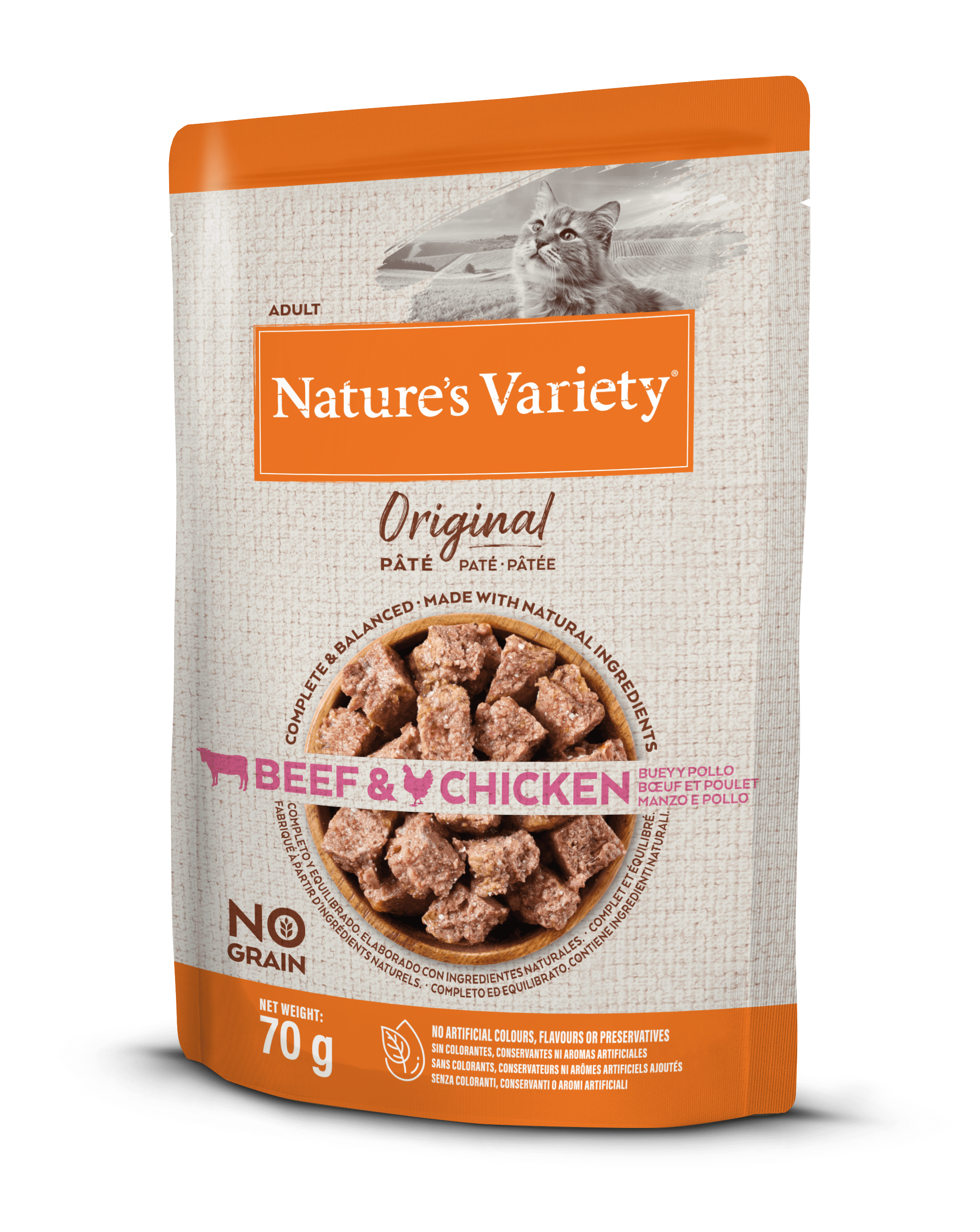 Wet Original Cat (jautiena, vištiena) 70 g