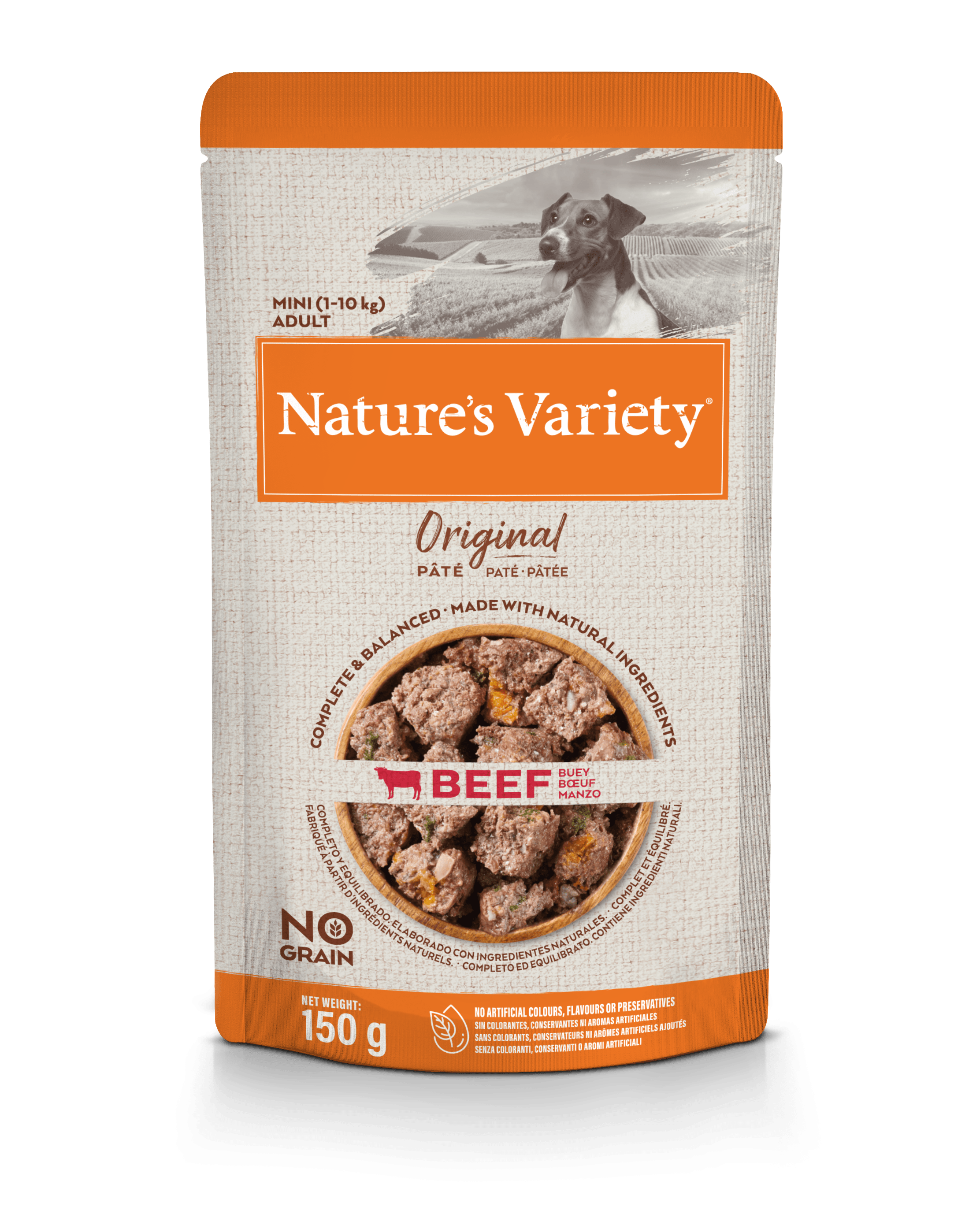 Wet Original Mini Dog (jautiena) 150 g