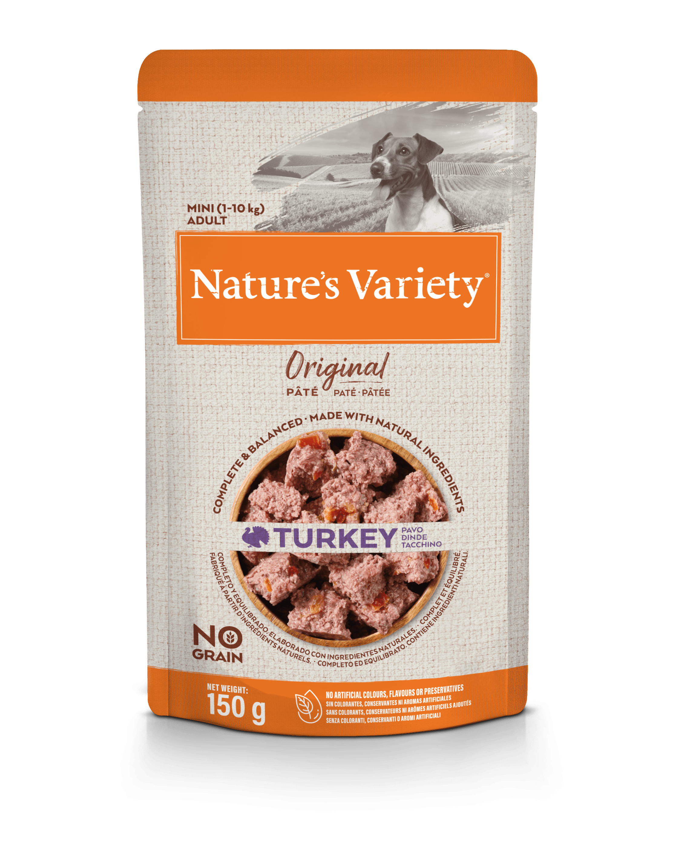 Wet Original Mini Dog (kalakutiena) 150 g