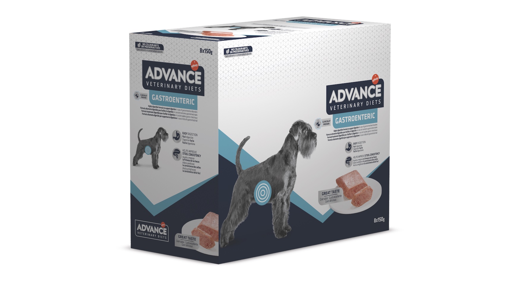 Wet Gastroenteritic Dog, 150 g x 8 vnt.