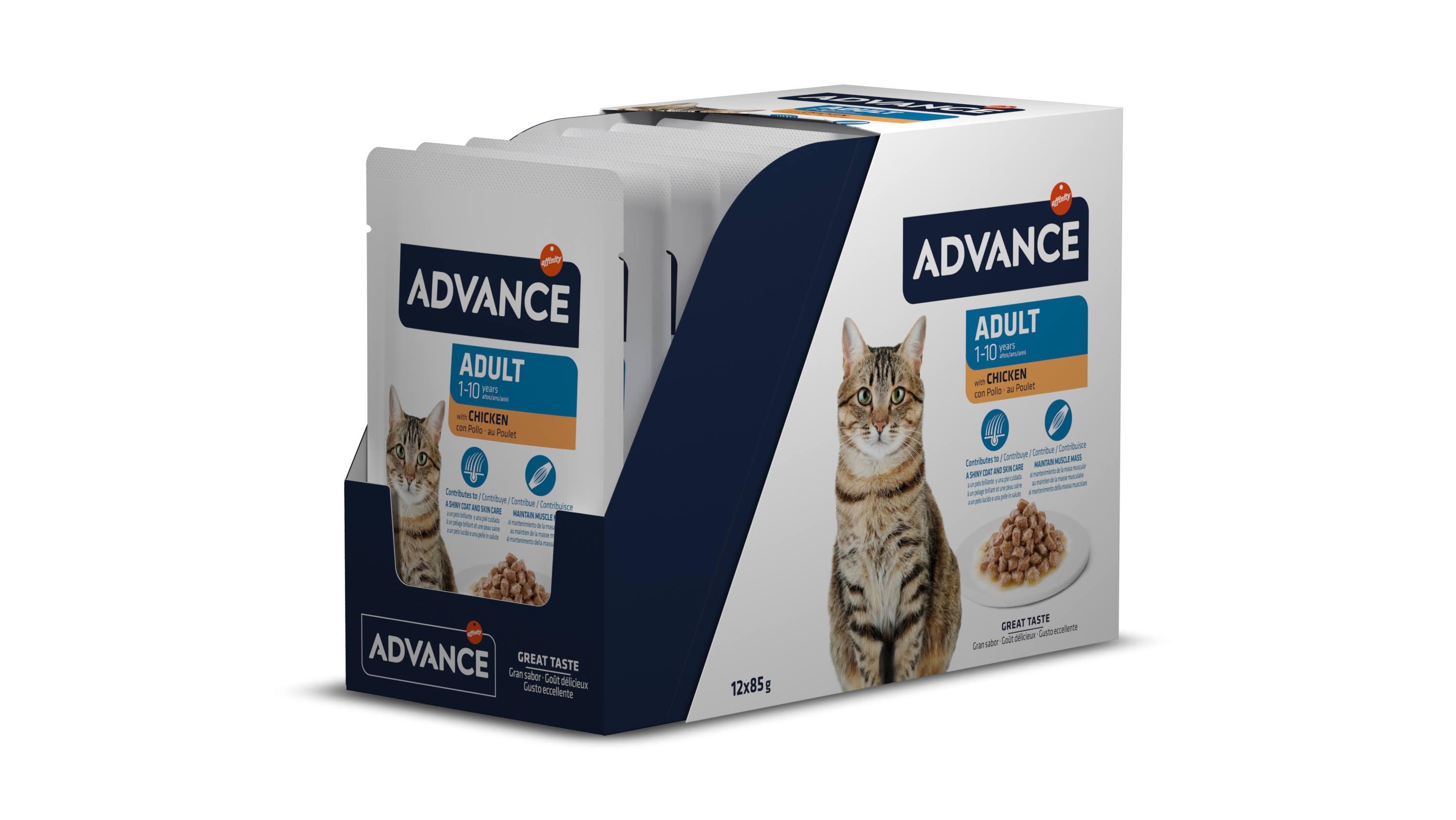 AC Wet Adult Chicken 85G*12vnt