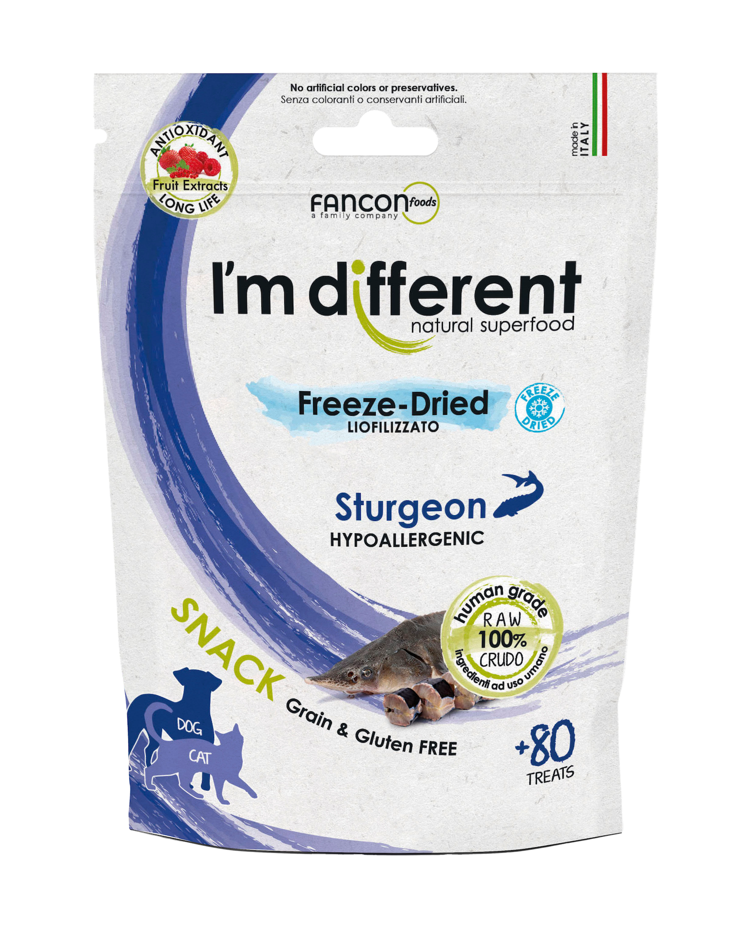 Diff Snack Sturgeon (eršketas) 40 g