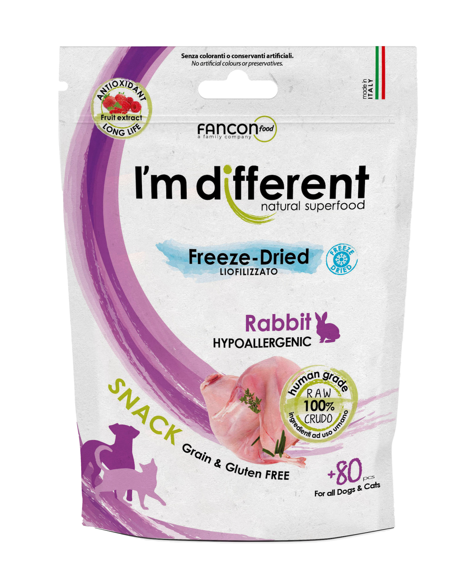 Diff Snack Rabbit (triušis) 40 g