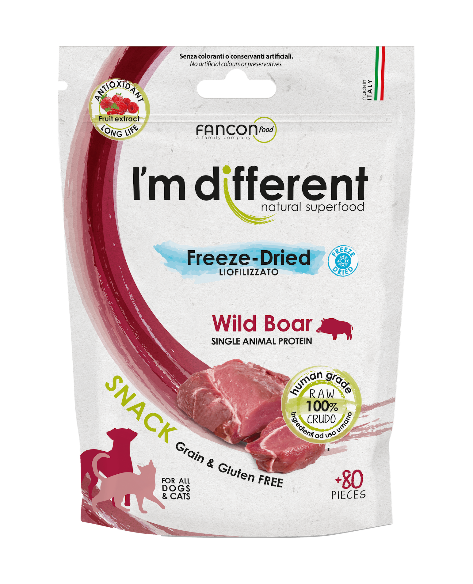 Diff Snack Wild Boar (šernas) 40 g